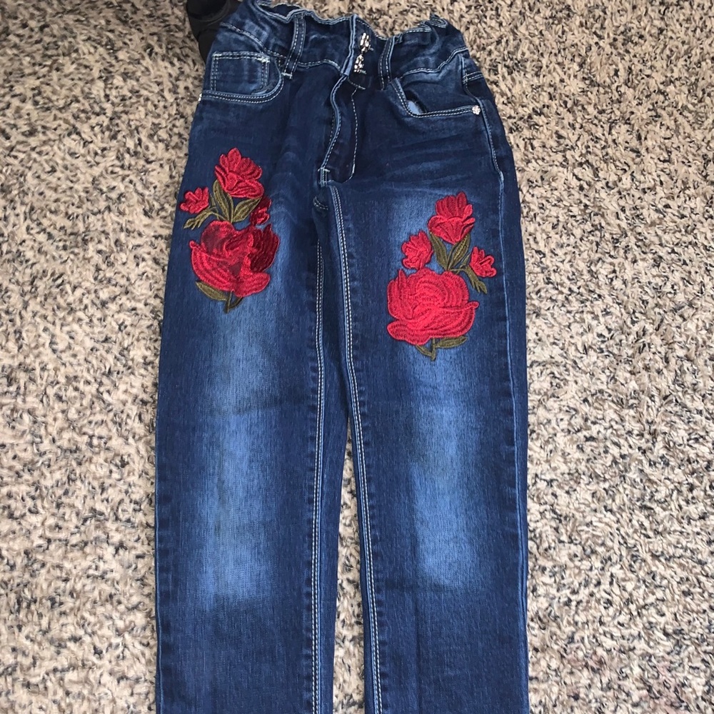 Rose jeans